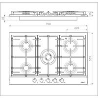 Plinska kuhalna plošča Foster Power 7015 032