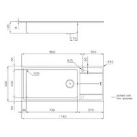 Pomivalno korito FOSTER Evo 3219 051