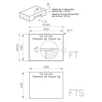 Pomivalno korito FOSTER Skin Gun Metal 4453 046 