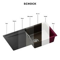 Pomivalno korito SCHOCK Mono D-100L Silverstone