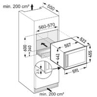 Vgradna vinska klimatska vitrina Liebherr WKEes 553 GrandCru