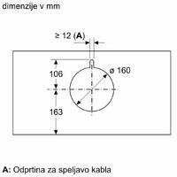Vgradna napa Bosch DBB97AM60