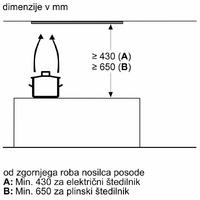 Vgradna napa Bosch DBB97AM60