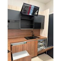 Kuhinjski sestav SILBERMOND ANTRAZIT/KORNFELD - ODPRODAJA EKSPONATA