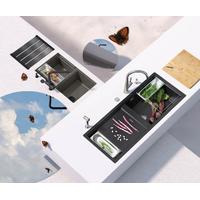 Dozirnik za milo Schock SAMO L 629174 Gunmetal brušen