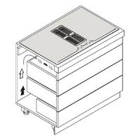 Indukcijska plošča z napo Airforce Centrale POP 86 CCASP910074 - NOVO