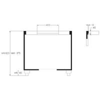Indukcijska plošča z napo Airforce Centrale POP 86 CCASP910074 - NOVO
