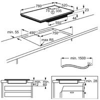 Indukcijska plošča Electrolux EIS824 - ODPRODAJA EKSPONATA