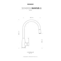 Kuhinjska armatura Schock KAVUS 559127 Puro