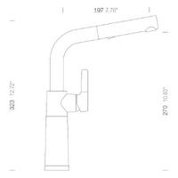 Kuhinjska armatura Schock SC-540 557120 Asphalt