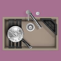 Pomivalno korito SCHOCK Kiruna N-100XL Twilight