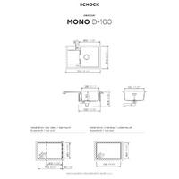 Pomivalno korito SCHOCK Mono D-100 Dusk