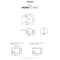 Pomivalno korito SCHOCK Mono D-100S Silverstone