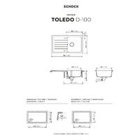 Pomivalno korito SCHOCK Toledo D-100 Silverstone