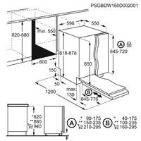 Vgradni pomivalni stroj Electrolux EES47310L