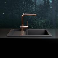 Set izliv, preliv in gumb SCHOCK 400079 Copper brušen