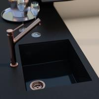 Set izliv, preliv in gumb SCHOCK 400079 Copper brušen