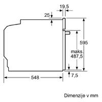 Vgradna pečica Bosch HBA534BW3