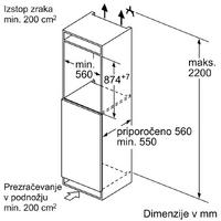 Vgradni hladilnik Bosch KIR21VFE0