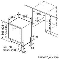 Vgradni pomivalni stroj Bosch SBH4ECX28E