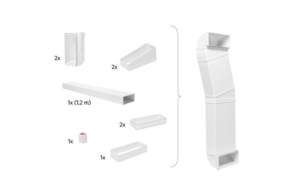 Set cevi za kuhalne plošče z integrirano napo Electrolux - M2CKCF01