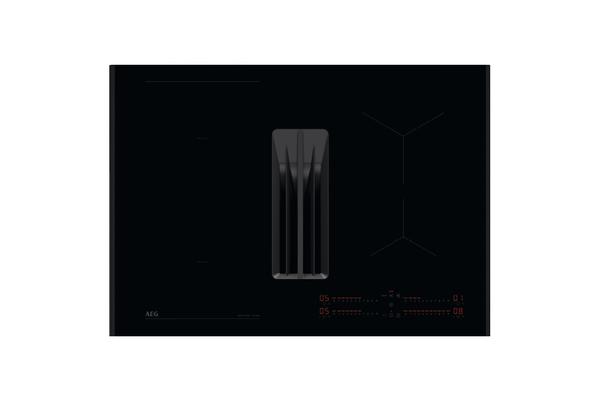 Indukcijska plošča z napo AEG NCH74B01AB