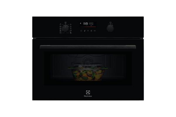 Vgradna kompaktna mikrovalovna pečica Electrolux LVM6E46Z