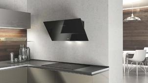 Stenska kuhinjska napa Airforce F203 črna, 90 cm