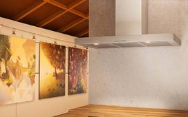 Stenska kuhinjska napa Airforce F53 S4 inox CCF536540, 60 cm