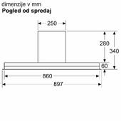 Vgradna napa Bosch DBB97AM60