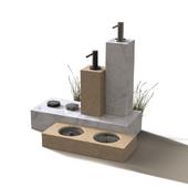 Dozirnik za milo Schock SAMO L 629174 Gunmetal brušen