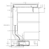 Indukcijska plošča z napo Airforce Centrale POP 86 CCASP910074 - NOVO