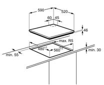 Plinska kuhalna plošča Electrolux KGG6426K