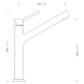 Kuhinjska armatura Schock DION 510000 Puro