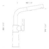 Kuhinjska armatura Schock SC-540 557120 Asphalt