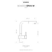 Kuhinjska armatura Schock EPOS W 540125 Chrome