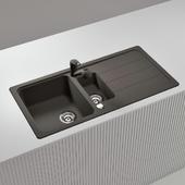 Pomivalno korito SCHOCK Formhaus D-150L Asphalt