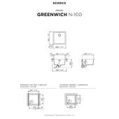 Pomivalno korito SCHOCK Greenwich N-100 Stone