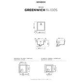 Pomivalno korito SCHOCK Greenwich N-100S Magma