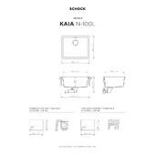 Pomivalno korito SCHOCK Kaia N-100L Bronze