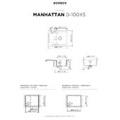 Pomivalno korito SCHOCK Manhattan D-100XS Onyx