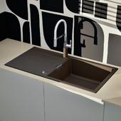 Pomivalno korito SCHOCK Mono D-100L Bronze