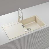 Pomivalno korito SCHOCK Mono D-100L Magnolia