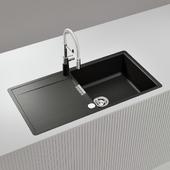 Pomivalno korito SCHOCK Mono D-100L FB Stone