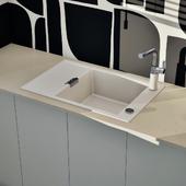 Pomivalno korito SCHOCK Mono D-100XS Magnolia