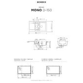 Pomivalno korito SCHOCK Mono D-150 Twilight