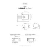 Pomivalno korito SCHOCK Signus D-100L Magma