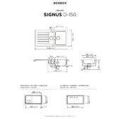 Pomivalno korito SCHOCK Signus D-150 Magnolia 