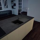 Pomivalno korito SCHOCK Tia D-100L Magma