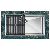 Pomivalno korito FOSTER Quadra R12 1715 056 Gun Metal 